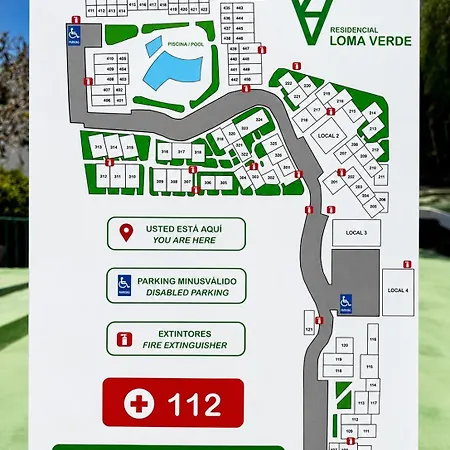 度假居 Eslanzarote Loma Terrace & Pool 卡门港
